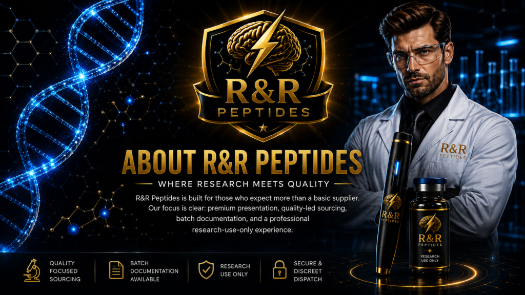 About R&R Peptides about page header