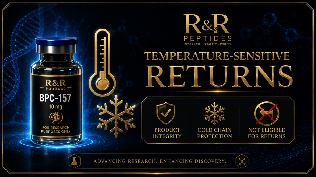 Returns & Refunds Policy temp senistive returns