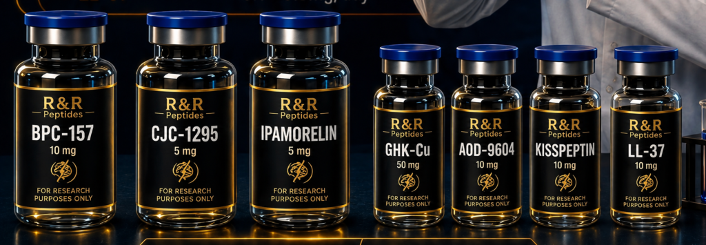 About R&R Peptides vials